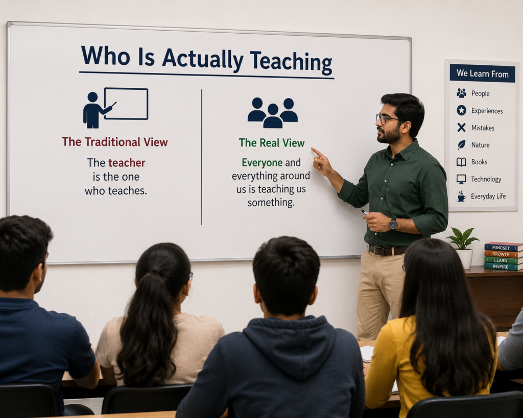 Who Is Actually Teaching